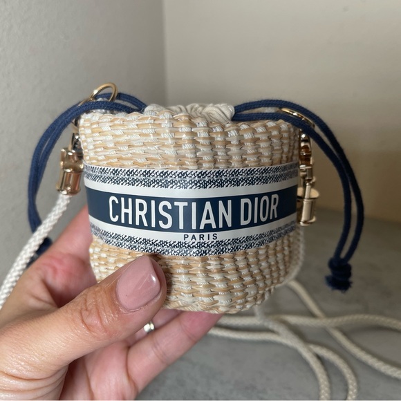 Christian Dior Novelty Mini Pouch Drawstring Crossbody New In Box - Picture 3 of 8